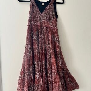 Burberry Brit silk knee length dress